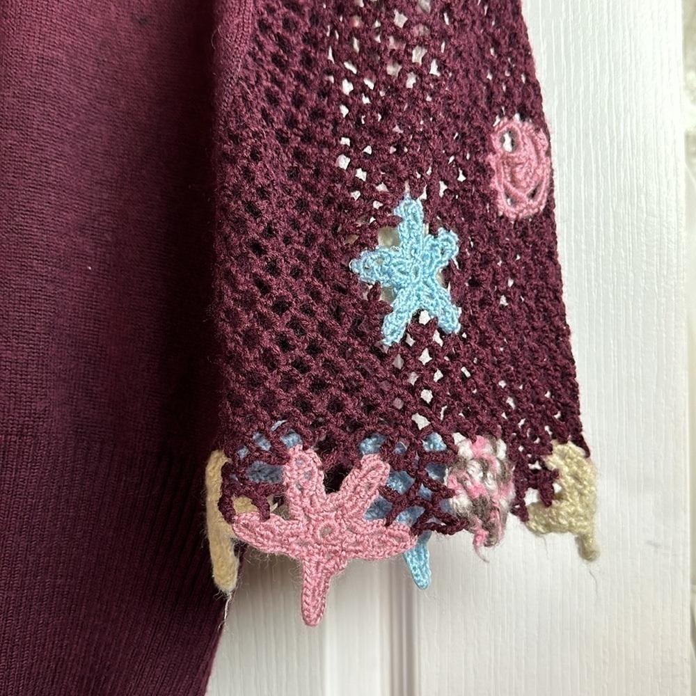 Mermaid crochet shirt, small HALLOWEEN - Picture 3 of 5